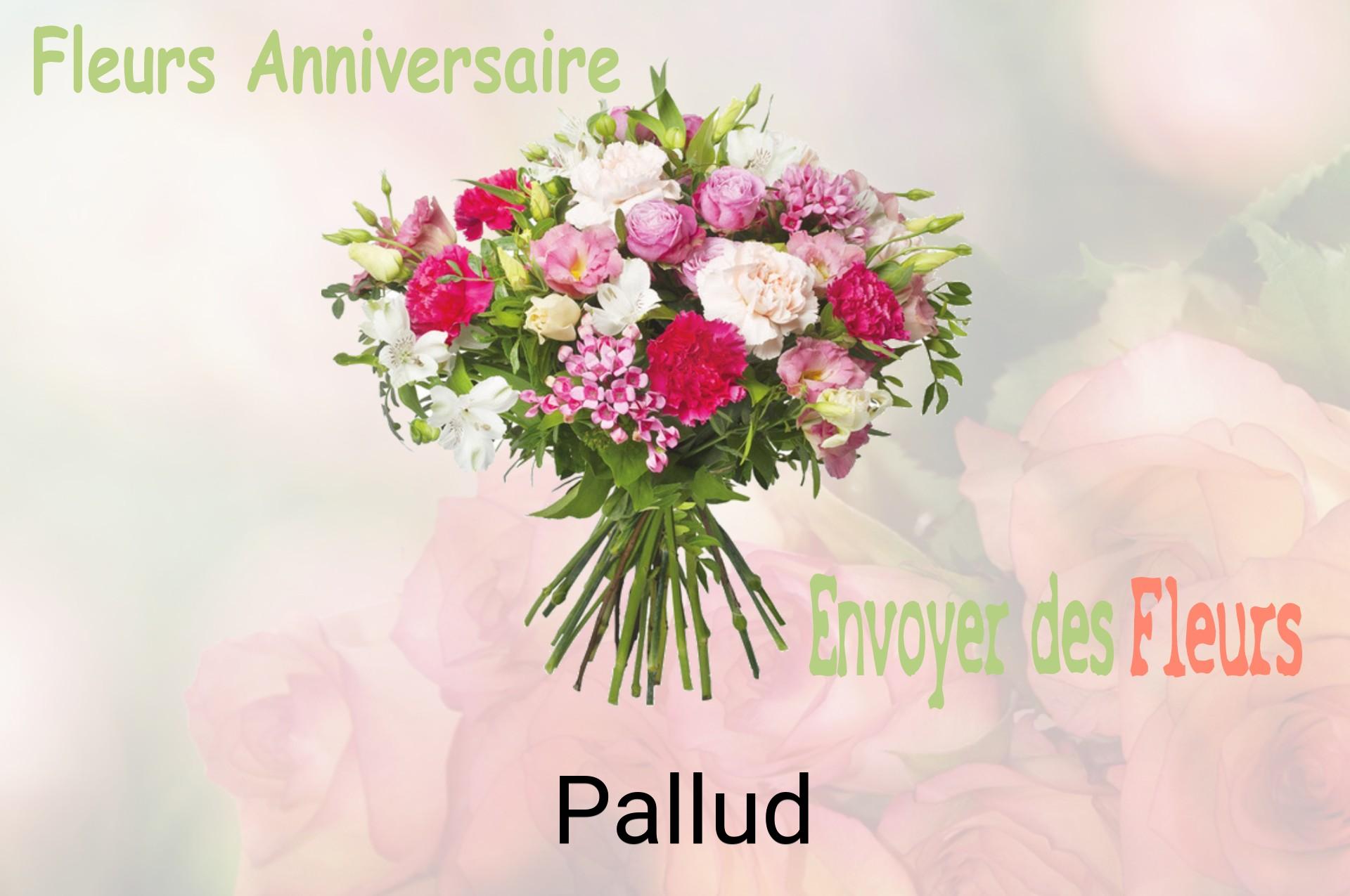 Bouquet de fleurs d’anniversaire livré à Pallud
